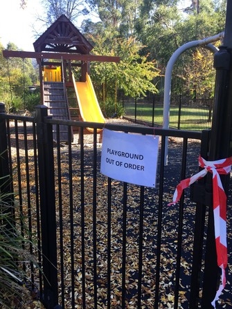 Playground out of order